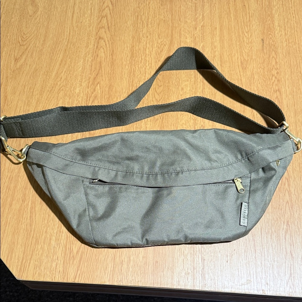 Olive Green Crossbody Bag
